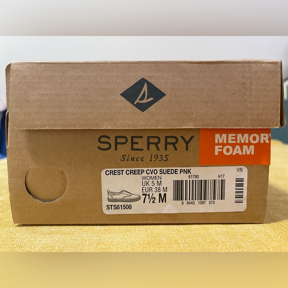 Sperry Women's Suede Pink Casual Slip-On Shoes